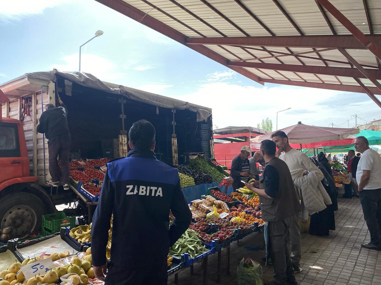 Pazar Yerinde Sıkı Denetim4