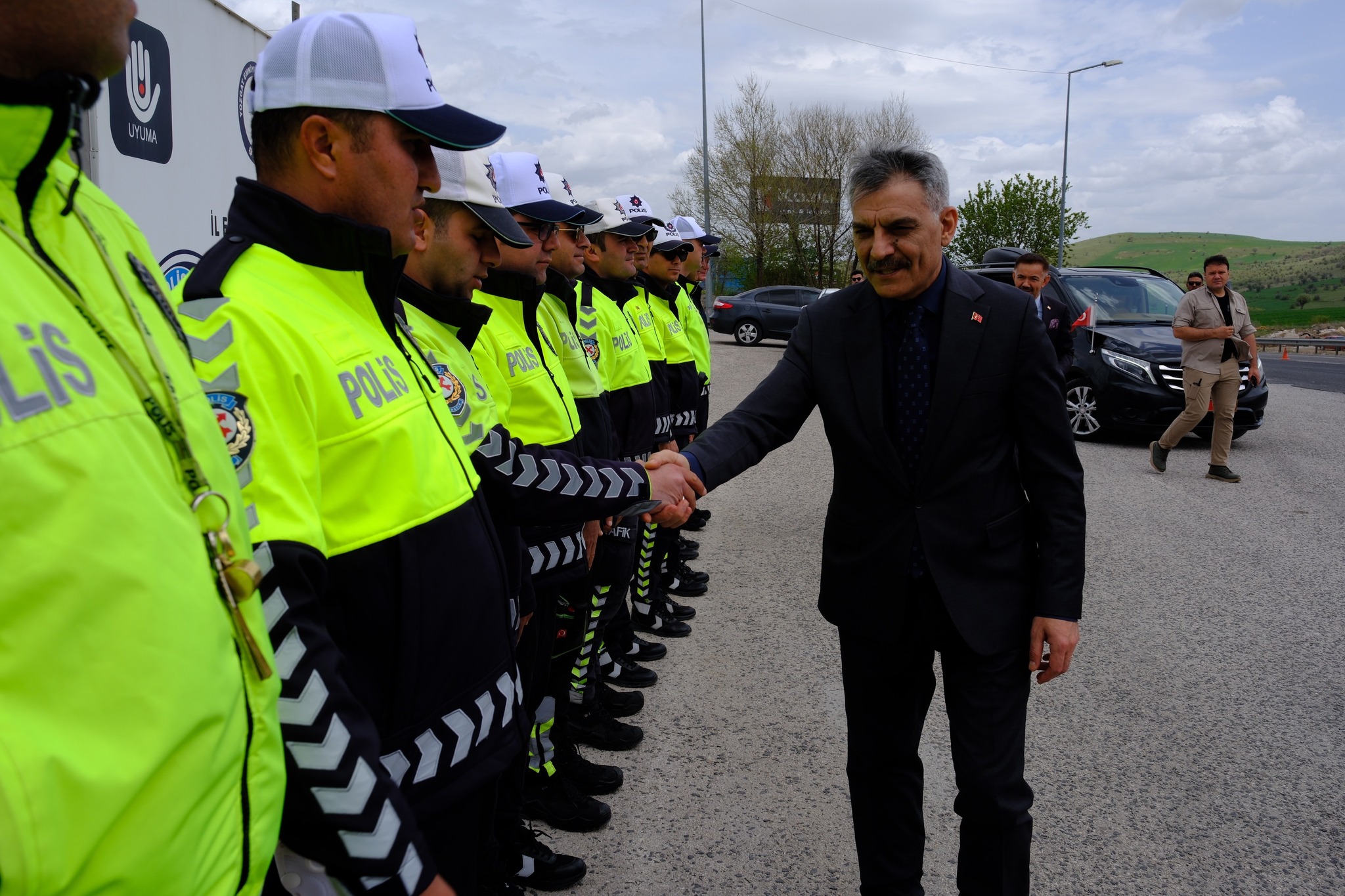 Vali Özkan Denetime Katıldı