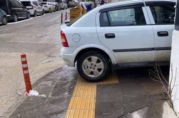 Engelli Park Yerleri Uyarısı1