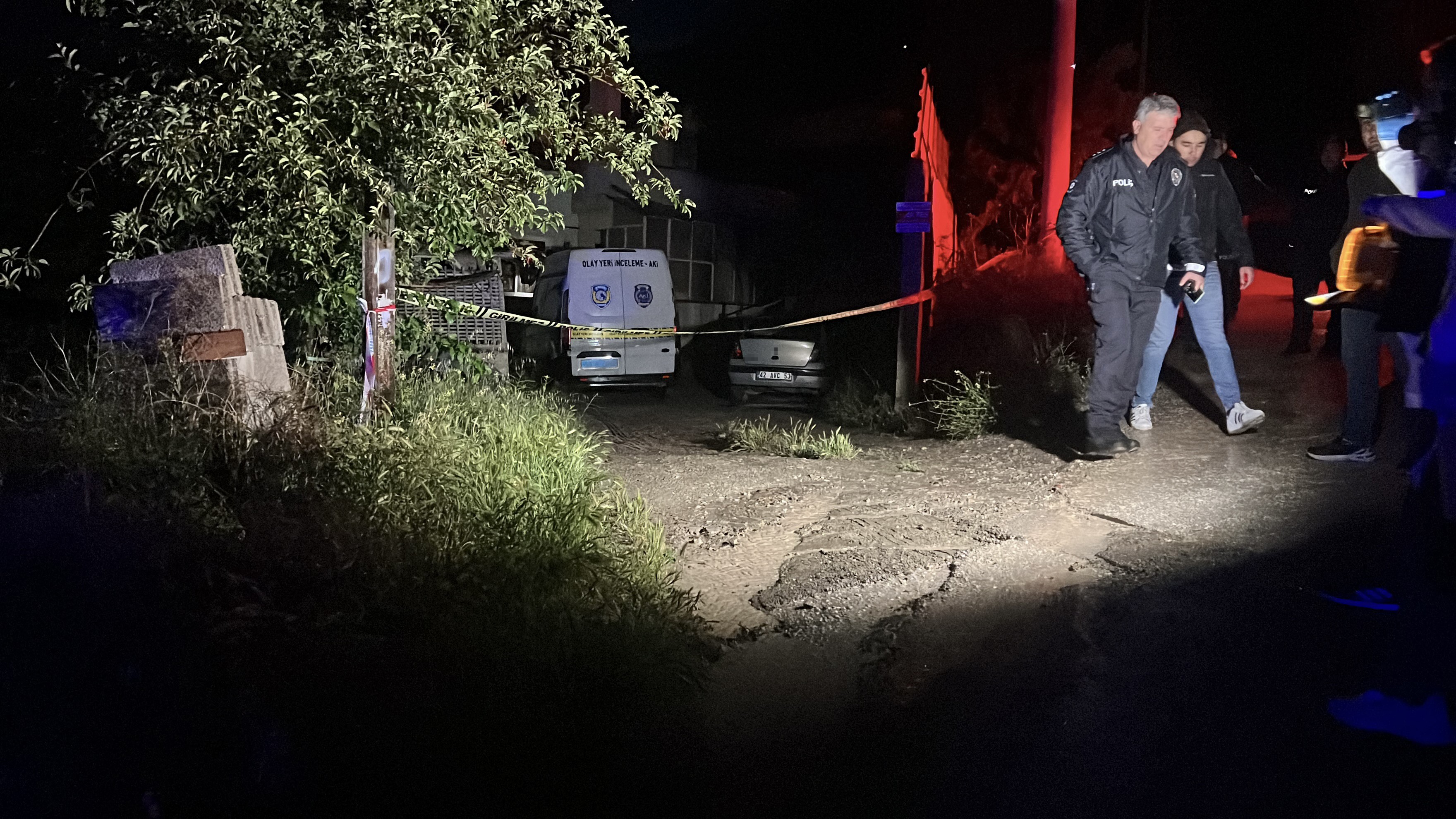 Yangın Yaşlı Çift Konya (5)