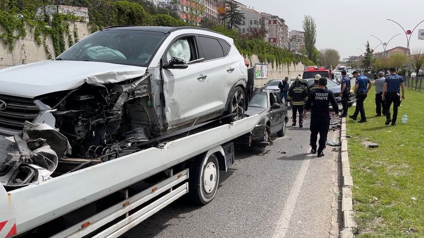 Yozgat Zincirleme Kaza (1)