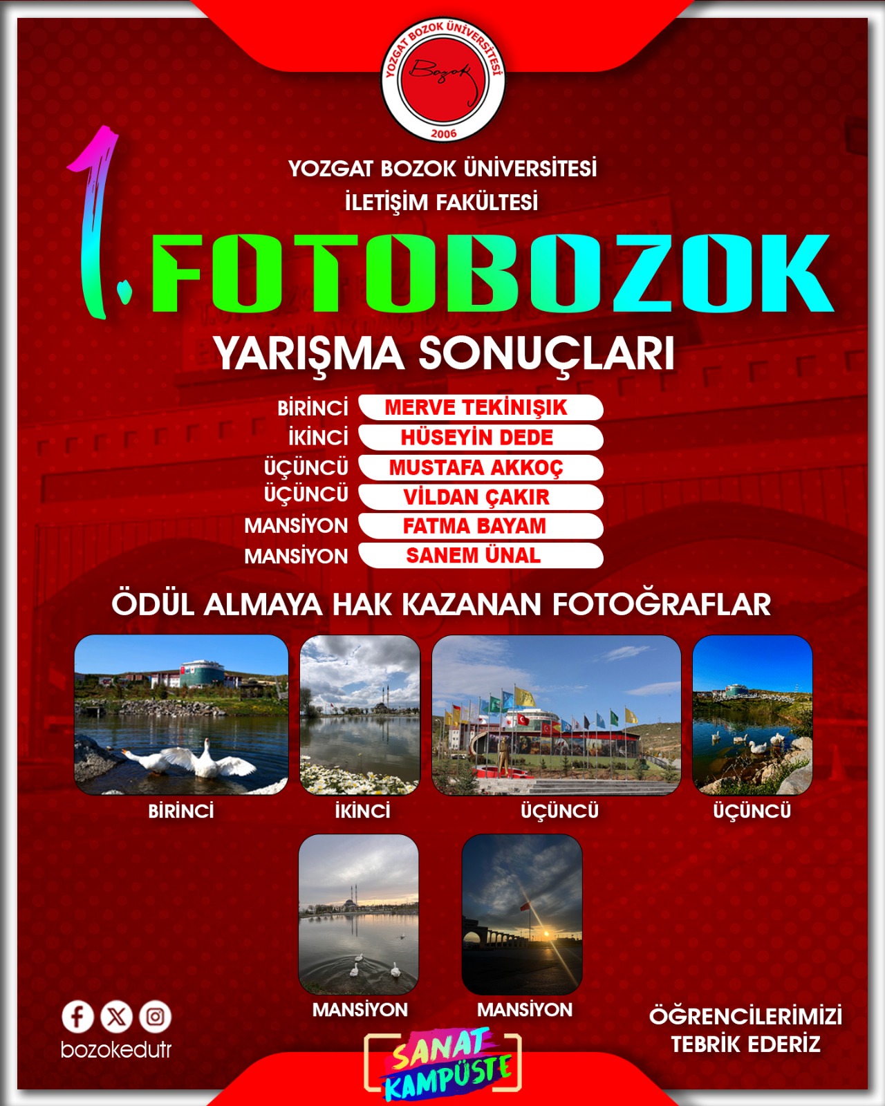 Fotobozok Yarışması Sonuçlandı