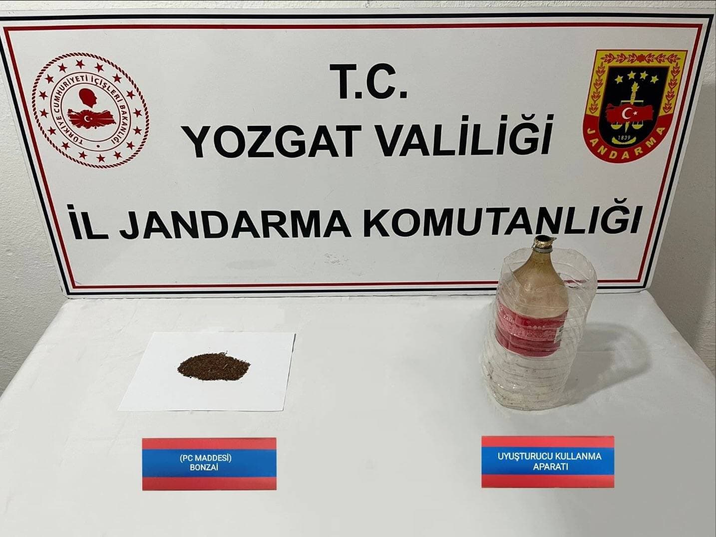 Sorgun’da Uyuşturucu Operasyonu