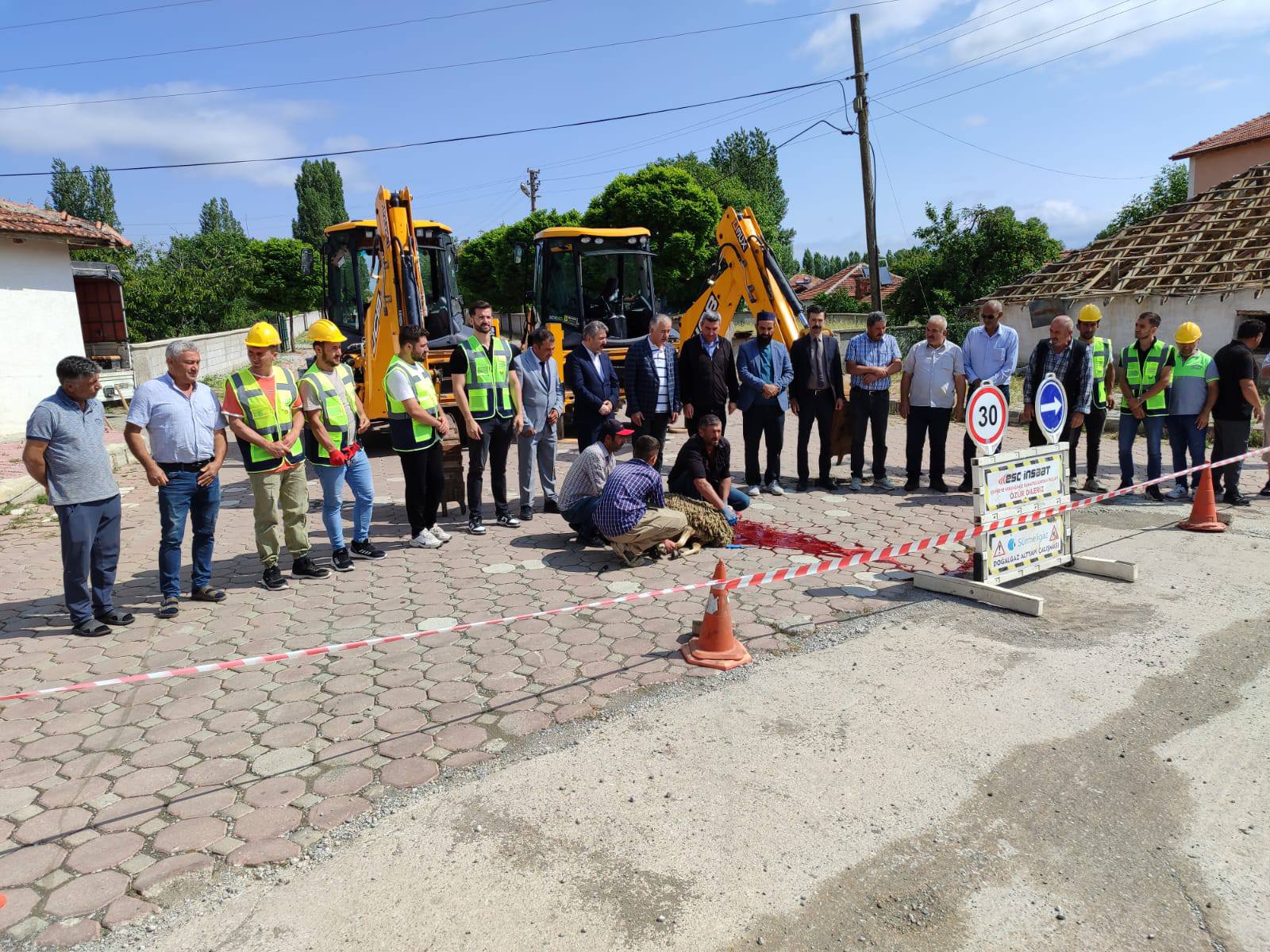Doğalgaz Çalışmaları Başladı1