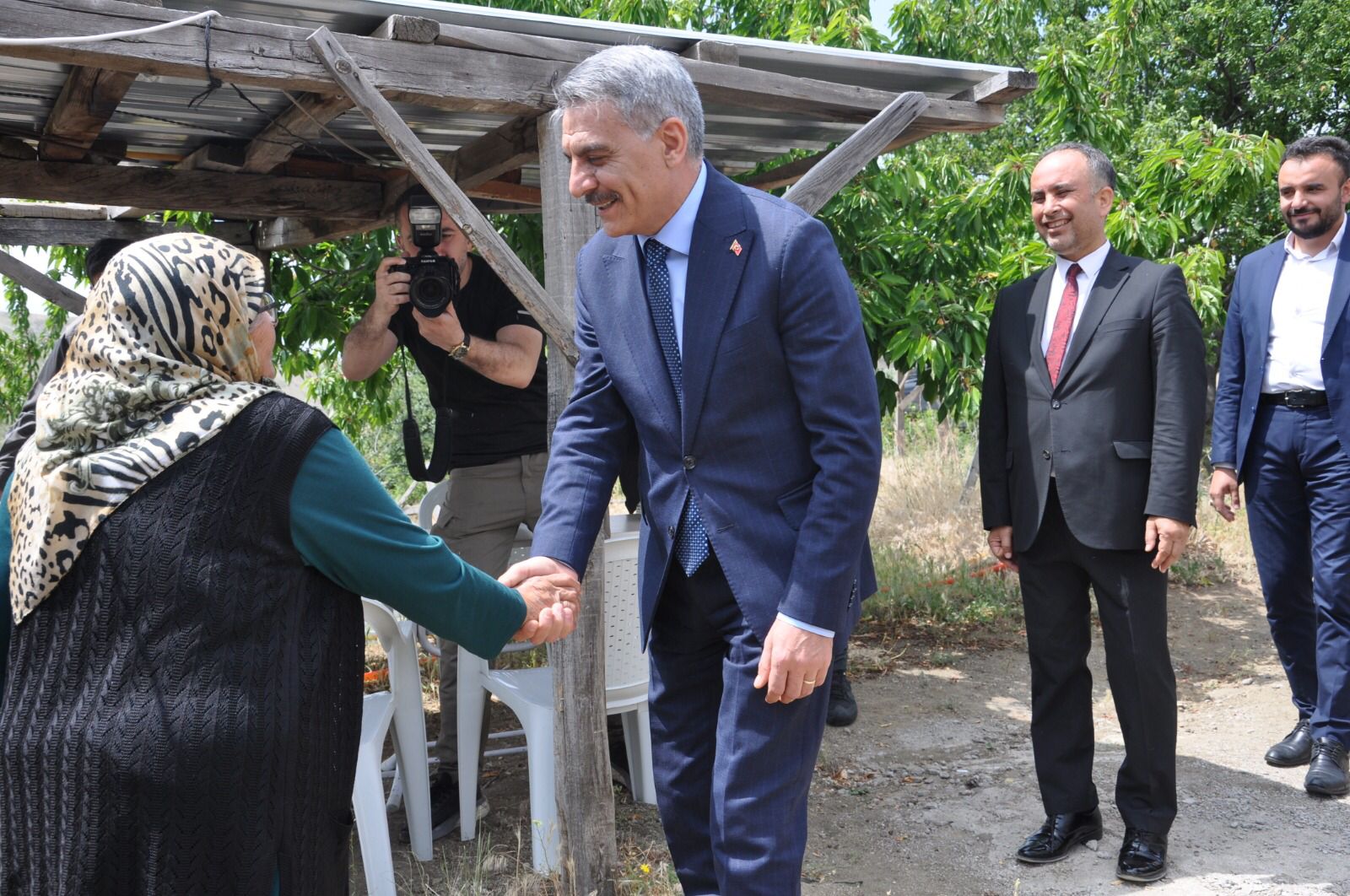 Şehit Babasına Anlamlı Ziyaret