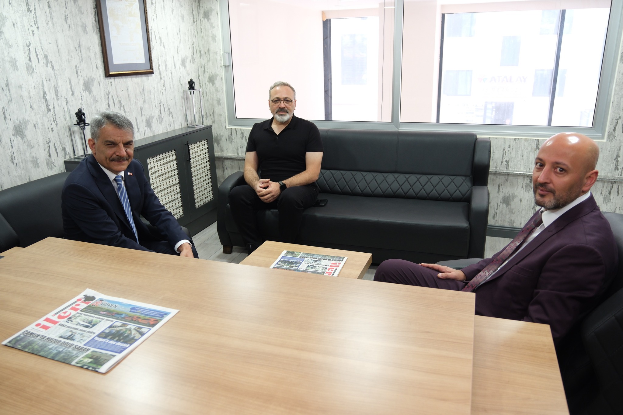 Vali Özkan’dan Gazetemize Ziyaret