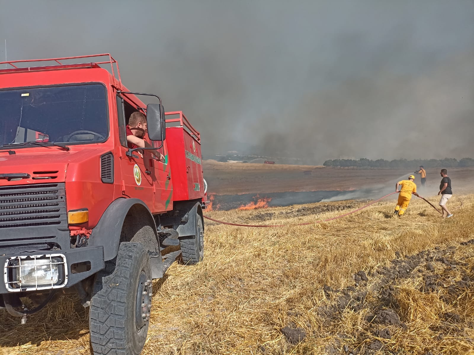 Hasat Sezonu Için Yangın Uyarısı1