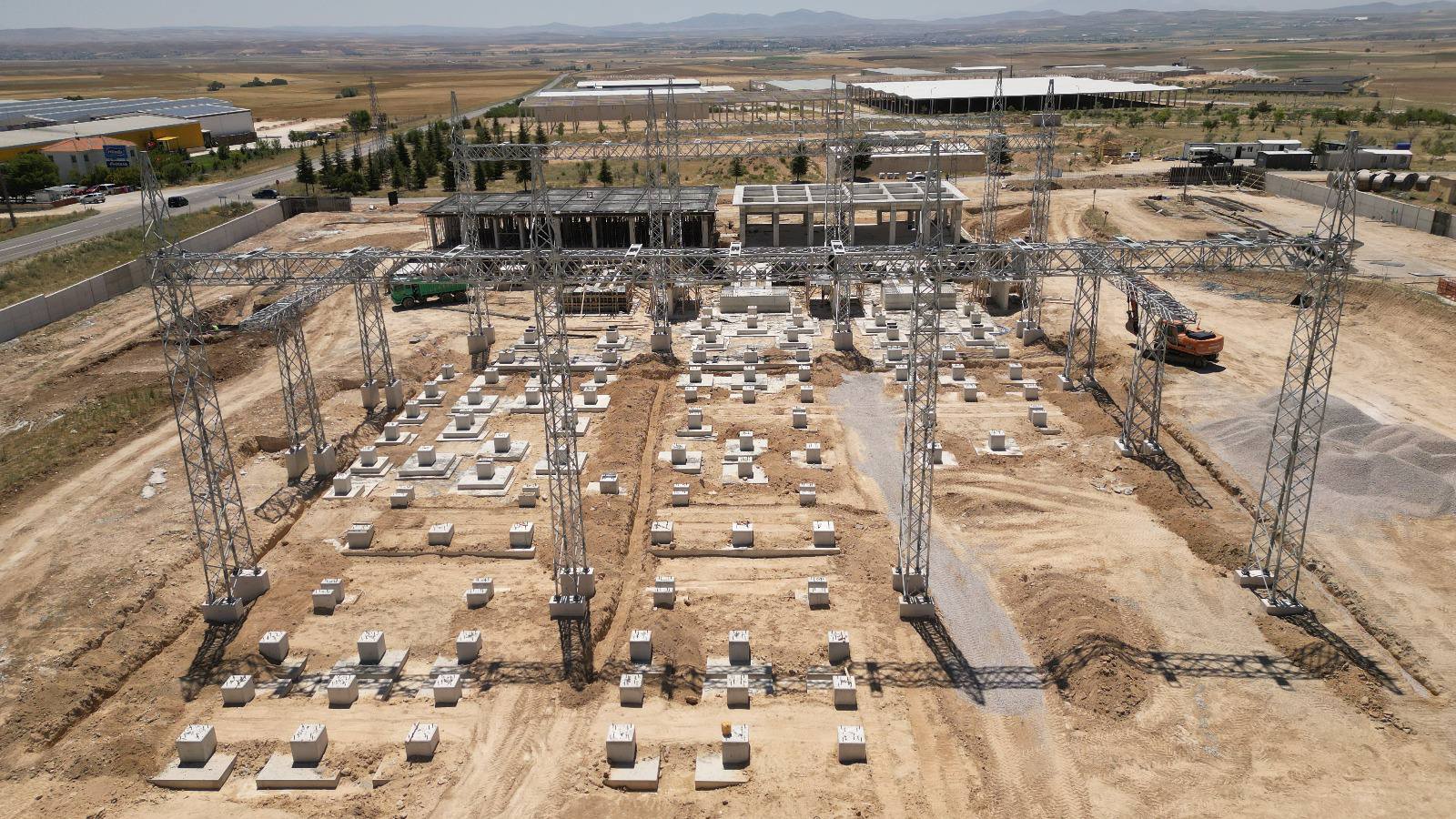 Trafo Inşaatı Hızla Ilerliyor2
