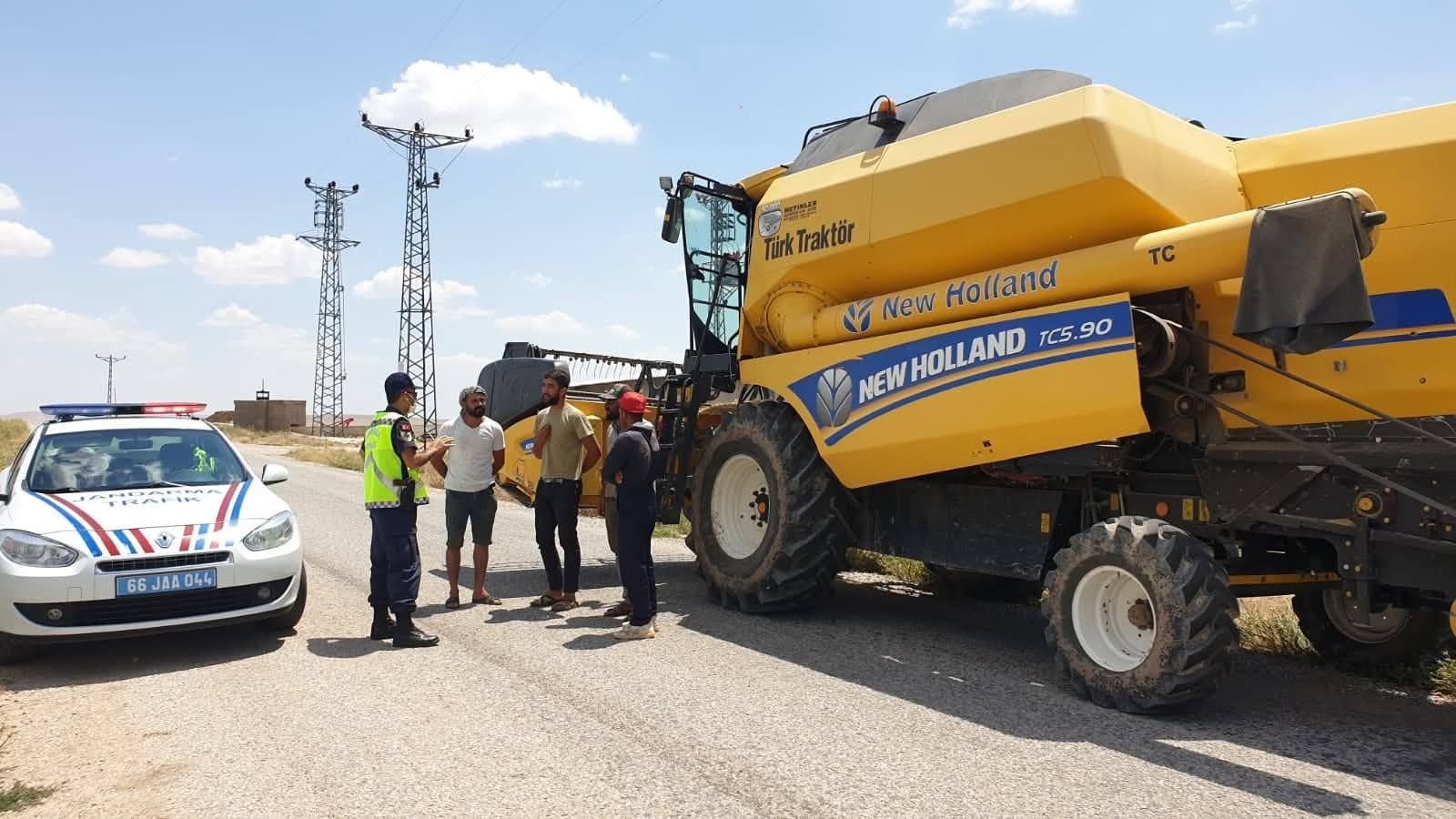 Biçerdöver Sürücülerine Uyarı (1)