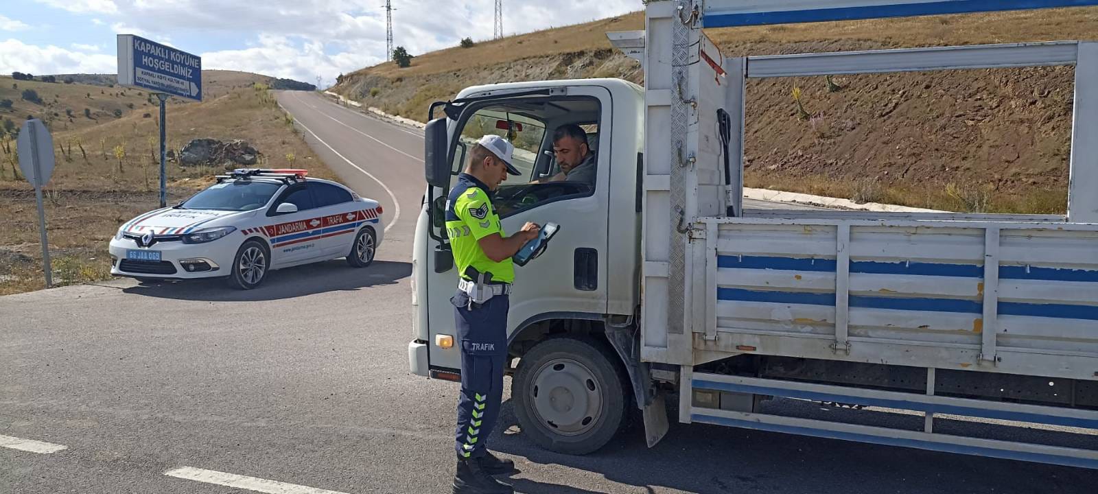 Jandarmadan Trafik Denetimi