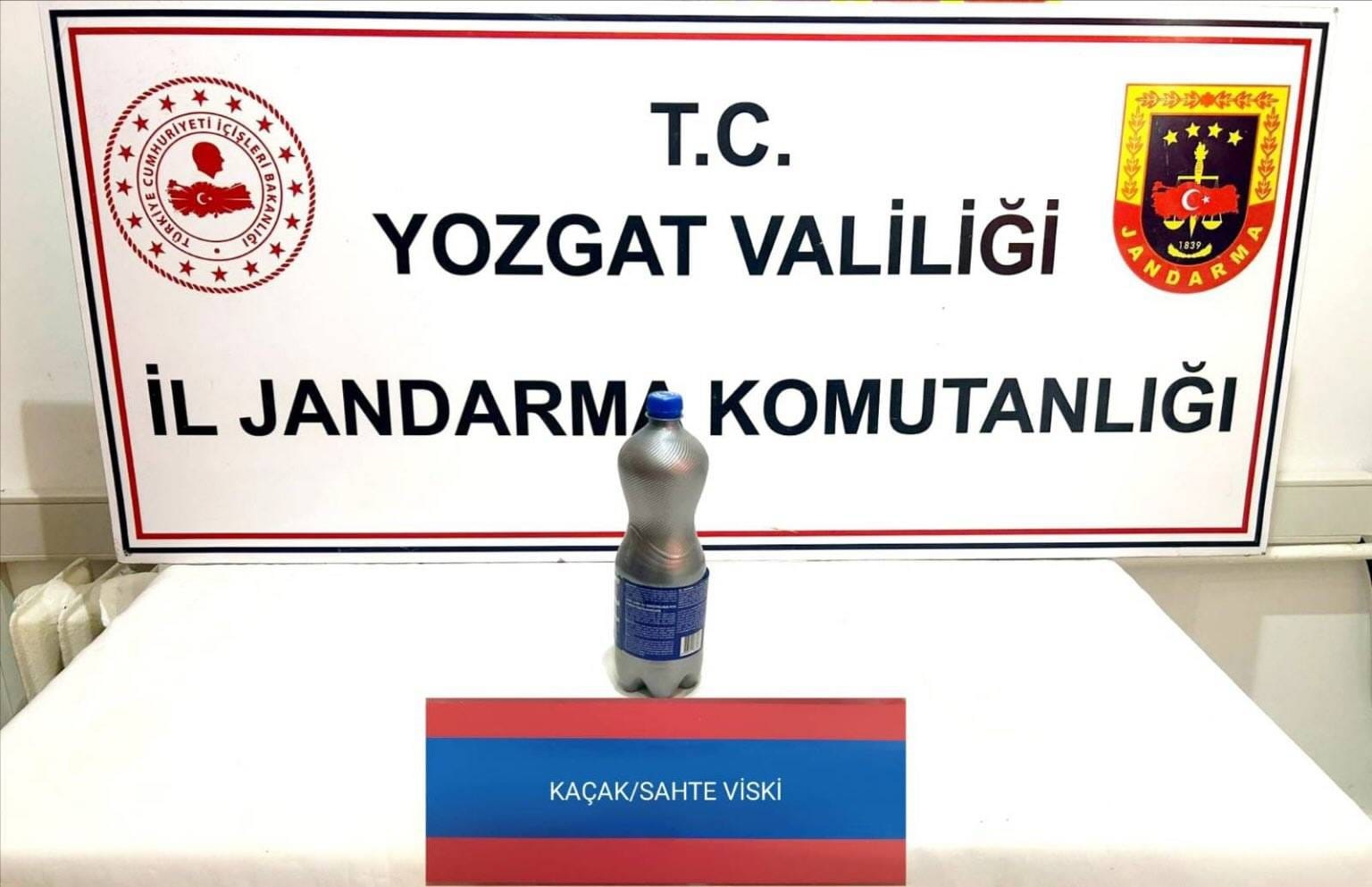Kaçak Viski Ele Geçirildi