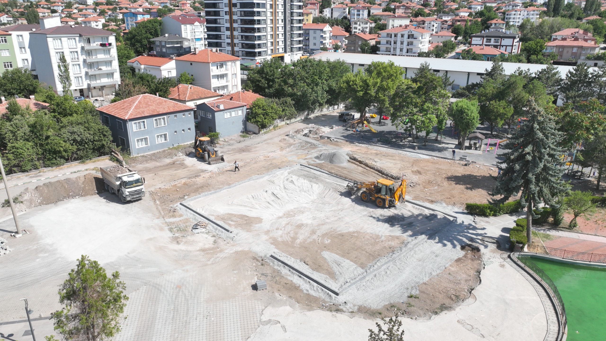 Dutluk Parkı’nda Çalışmalar Başladı-1