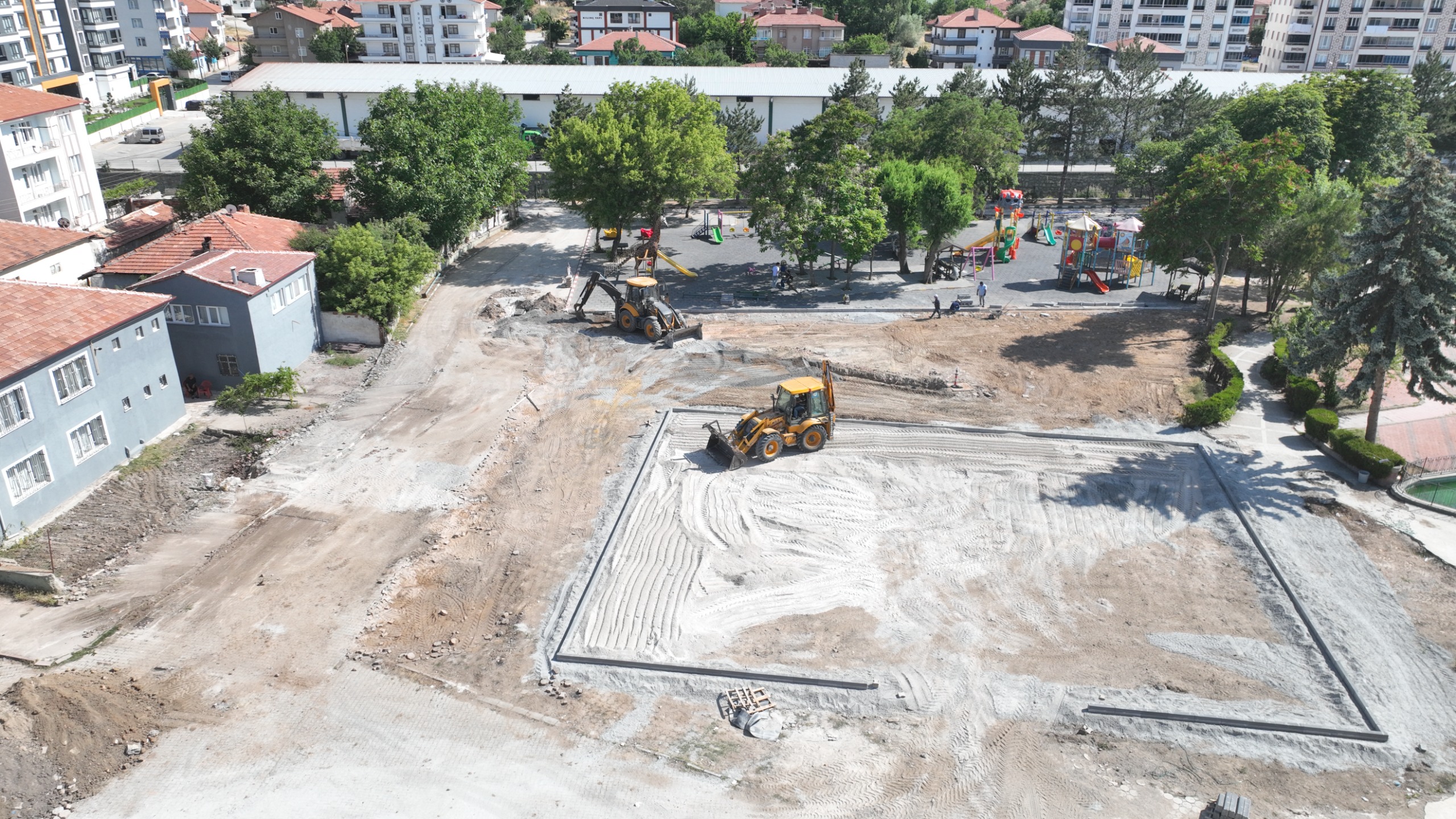 Dutluk Parkı’nda Çalışmalar Başladı 3