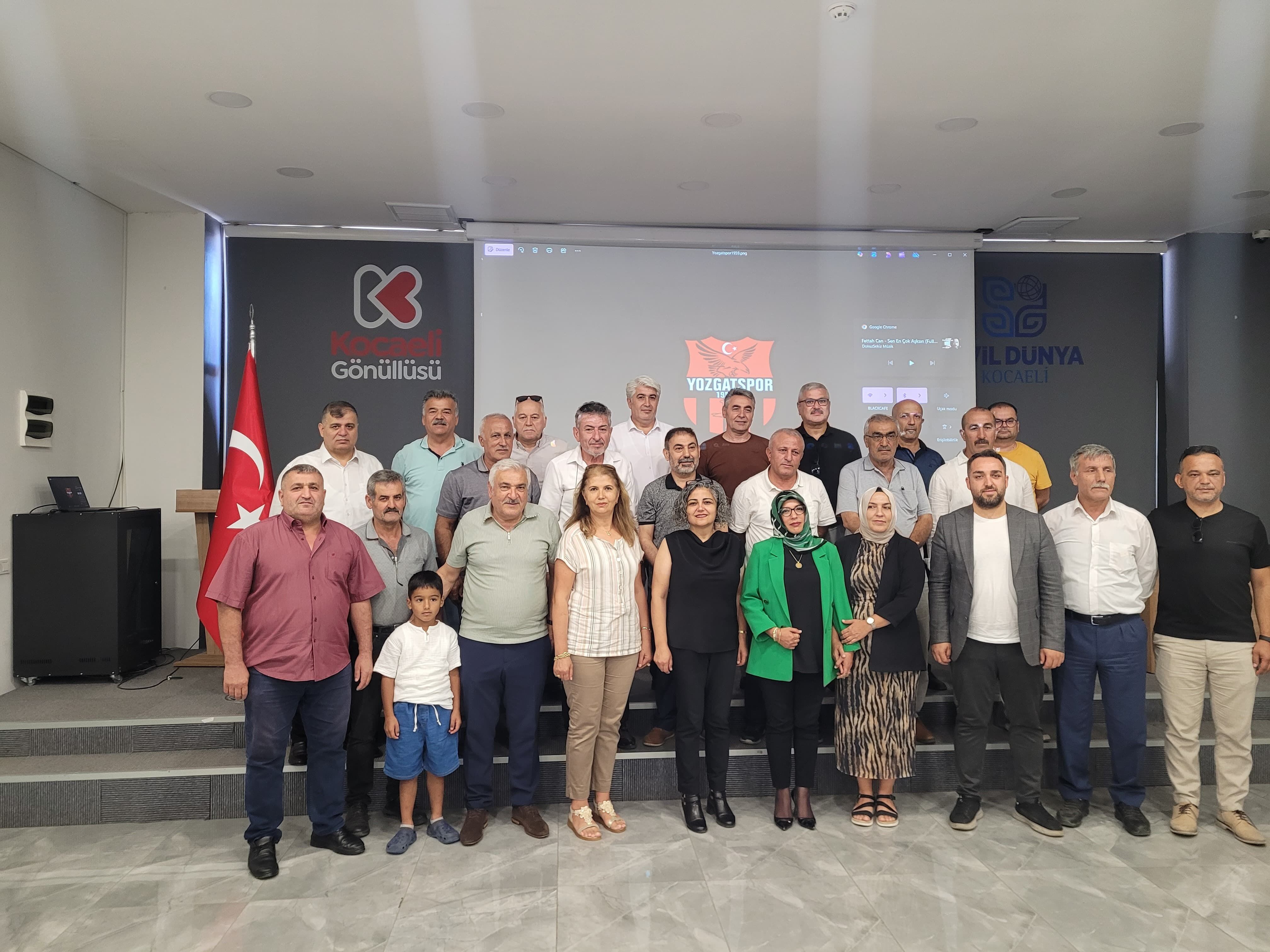 Yozgatlılar Federasyonu’nda Bayrak Değişimi (1)