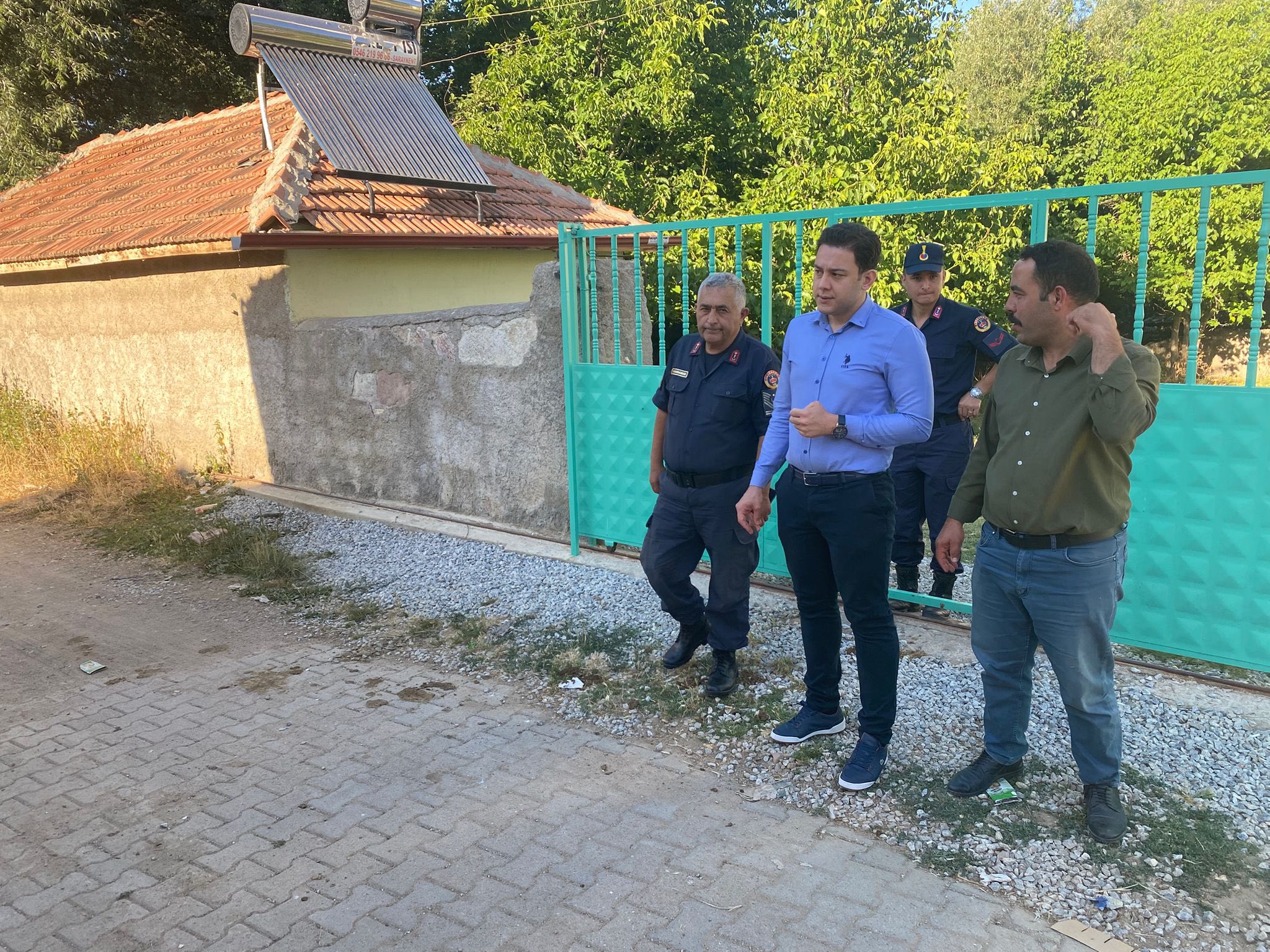 Çalışmaları Yerinde Inceledi 2