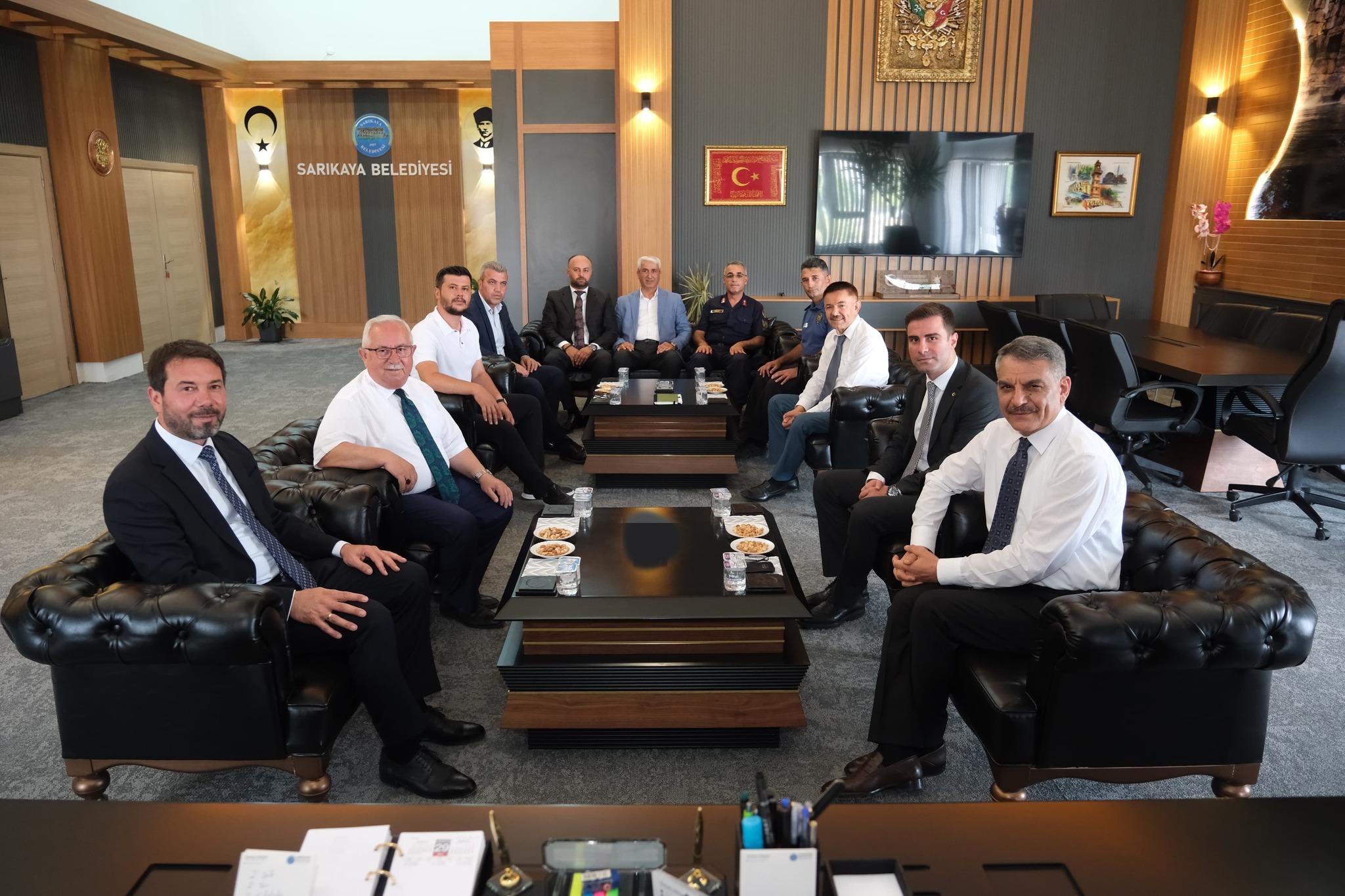 Özkan’dan Sarıkaya’ya Ziyaret