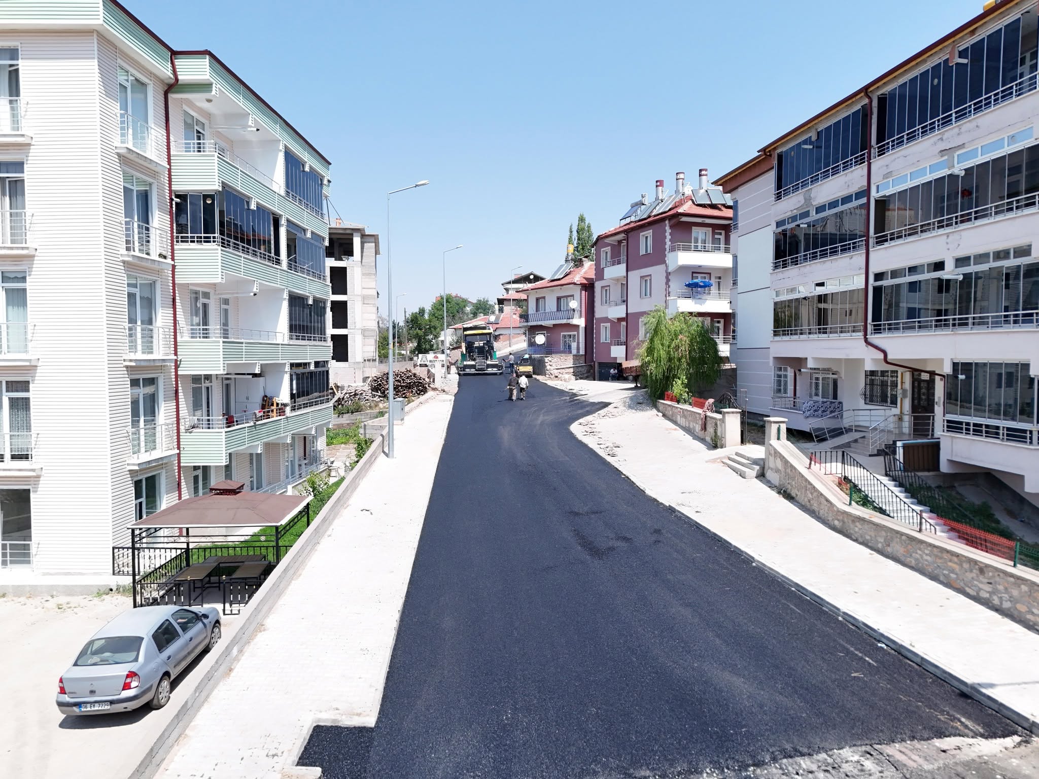 Sıcak Asfalt Çalışmaları Sürüyor2