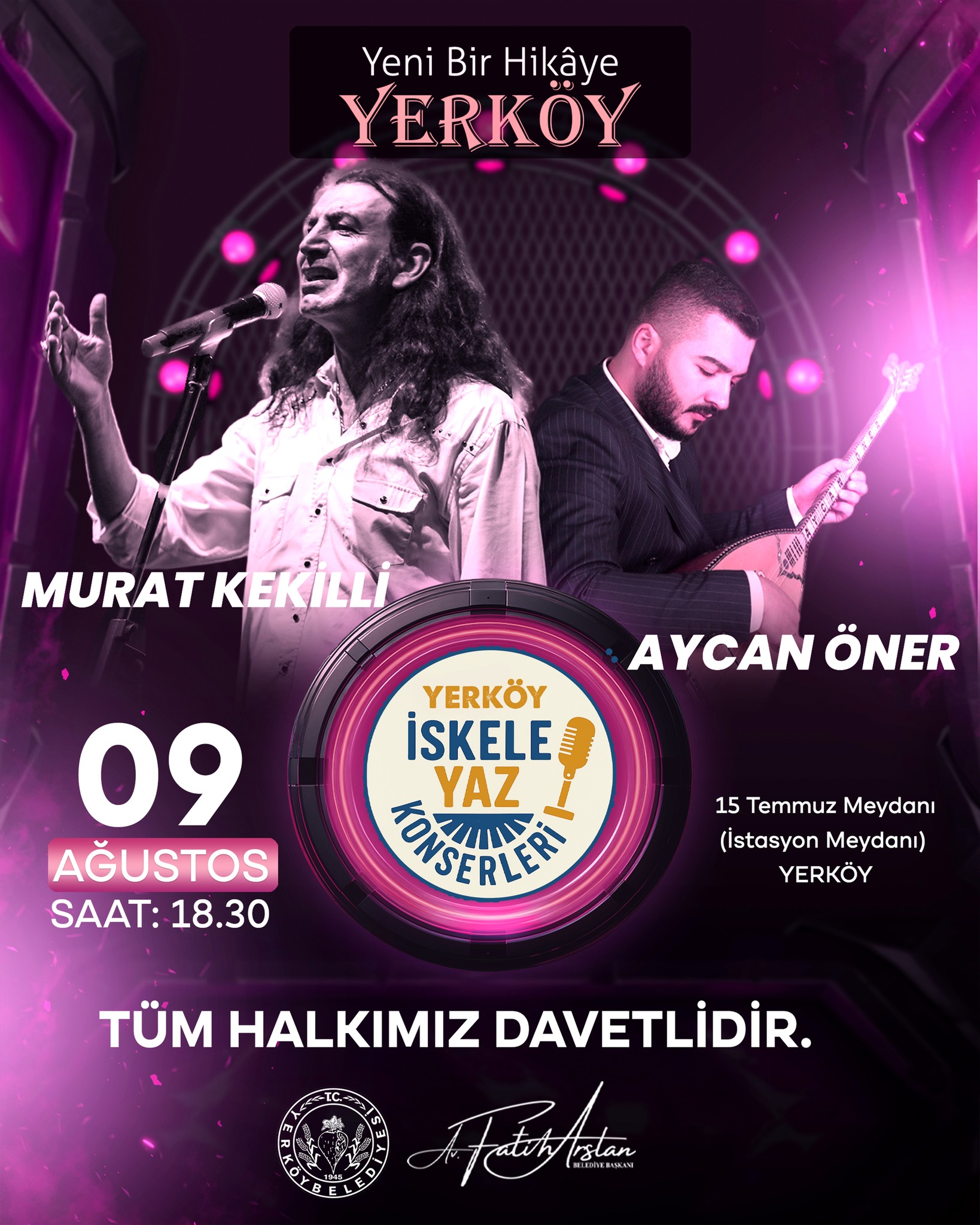 Yerköy’de Yaz Akşamı Müzikle Buluşuyor1