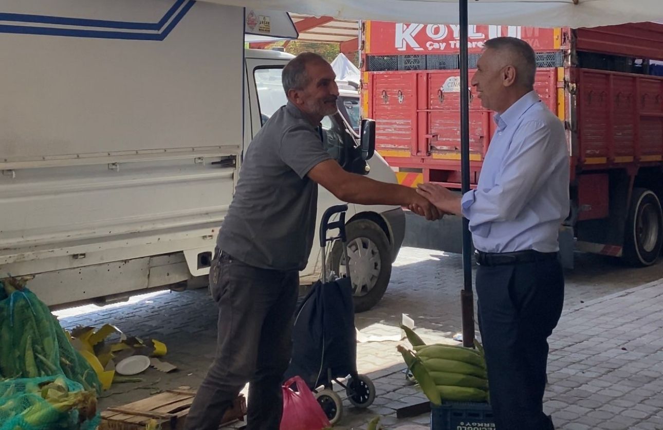 Belediye Başkanı Esnafı Ziyaret Etti! (6)
