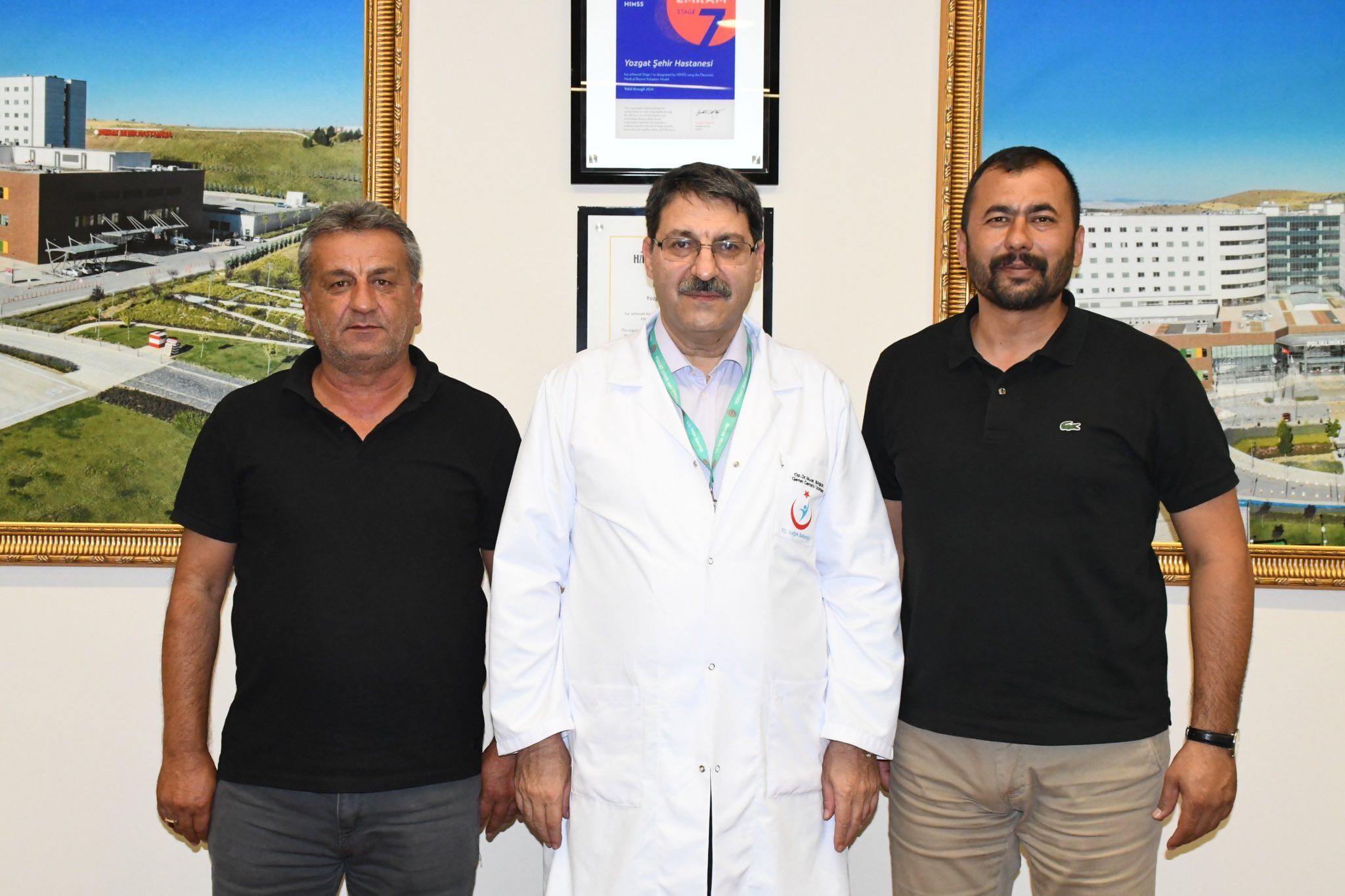 Ak Parti İlçe Başkanı Atalay'dan Başhekime Ziyaret! (1)
