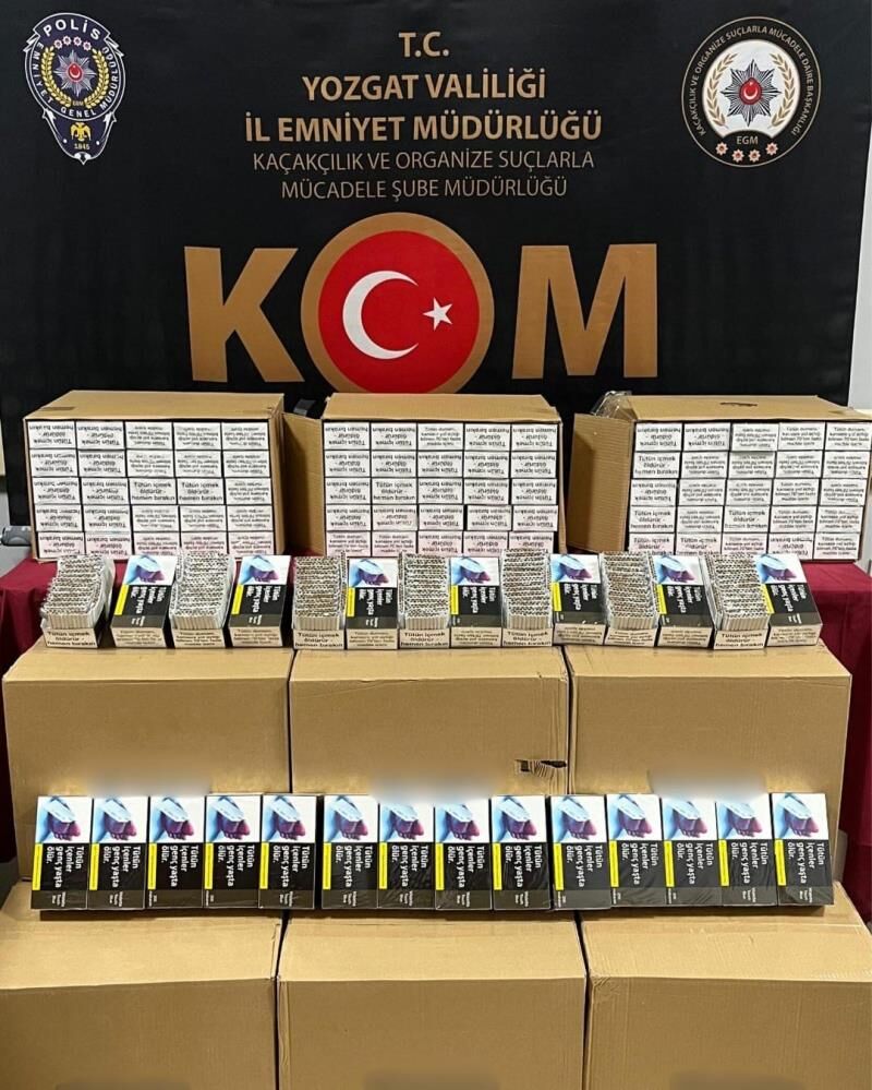 Kaçak Makaron Ele Geçirildi