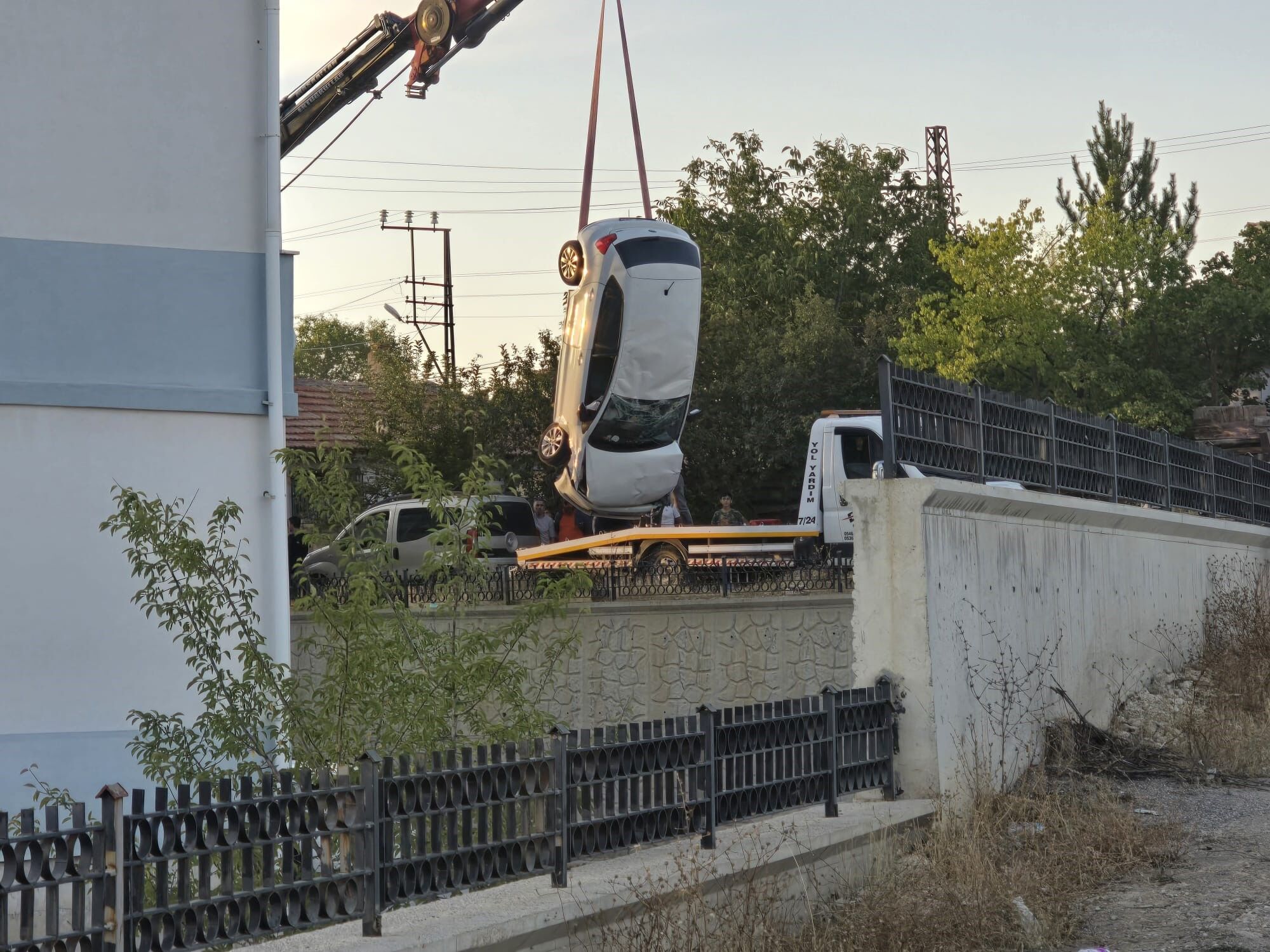 Yozgat’ta Feci Kaza 1 Yaralı! (1)