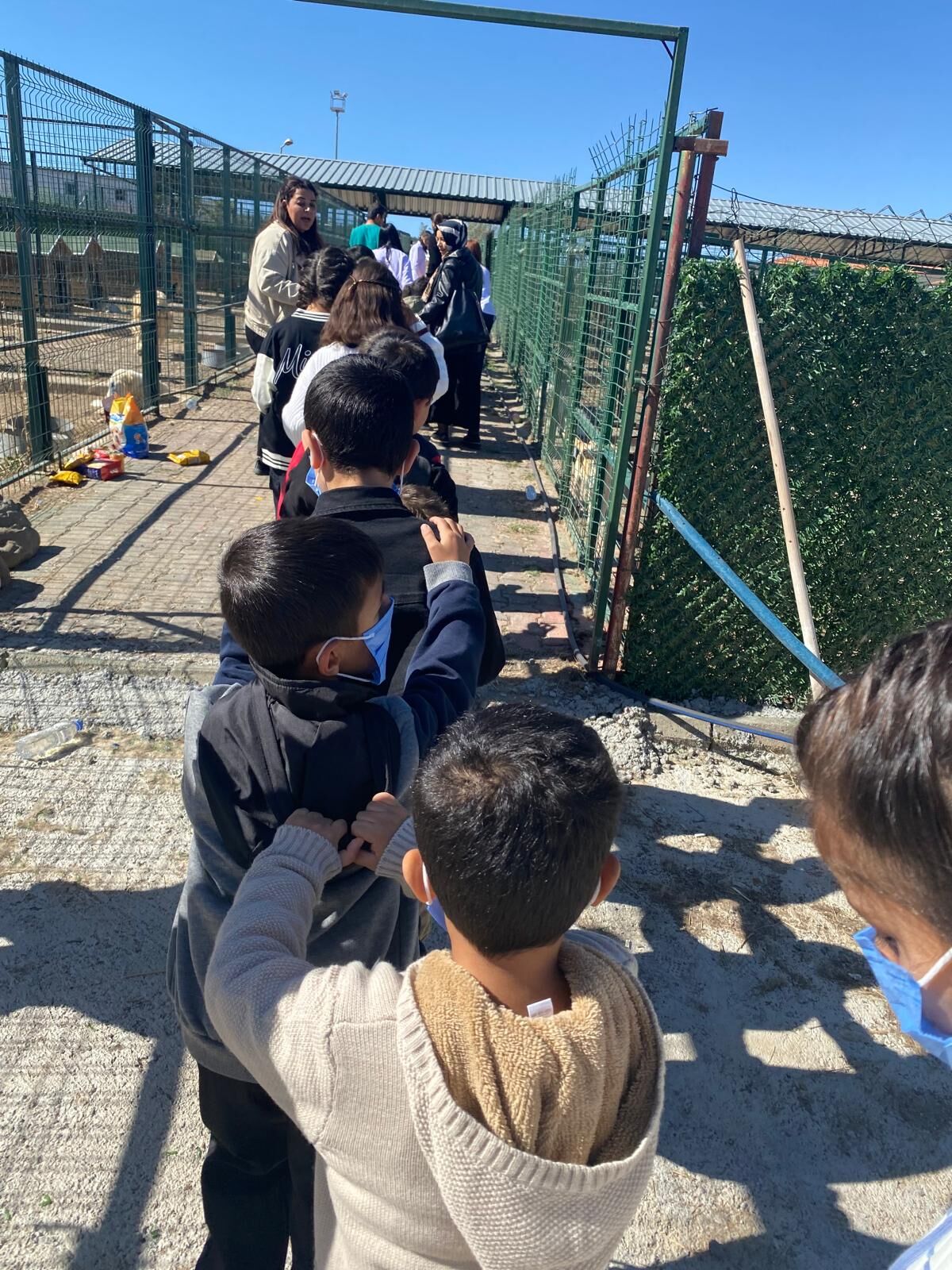 Yozgat'ta Çocuklar Hayvan Barınağını Ziyaret Etti! (4)