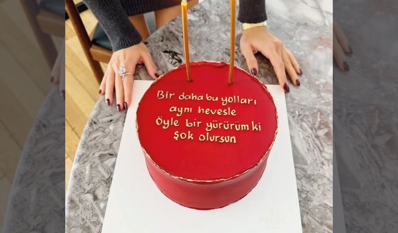 Hande Erçel Hakan Sabancı’ya Pastasıyla Gönderme Yaptı…