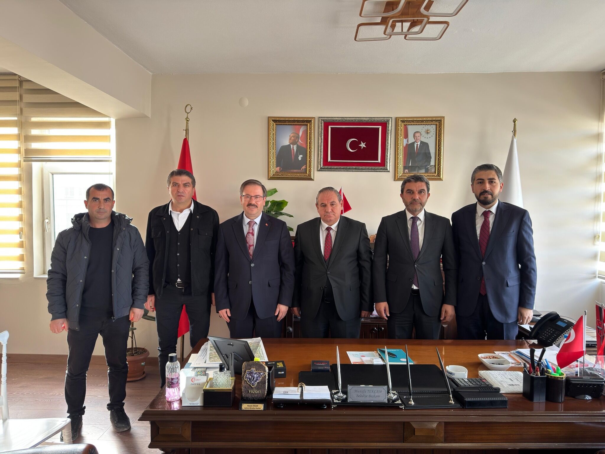 Ak Parti Aydıncık’ta Buluştu