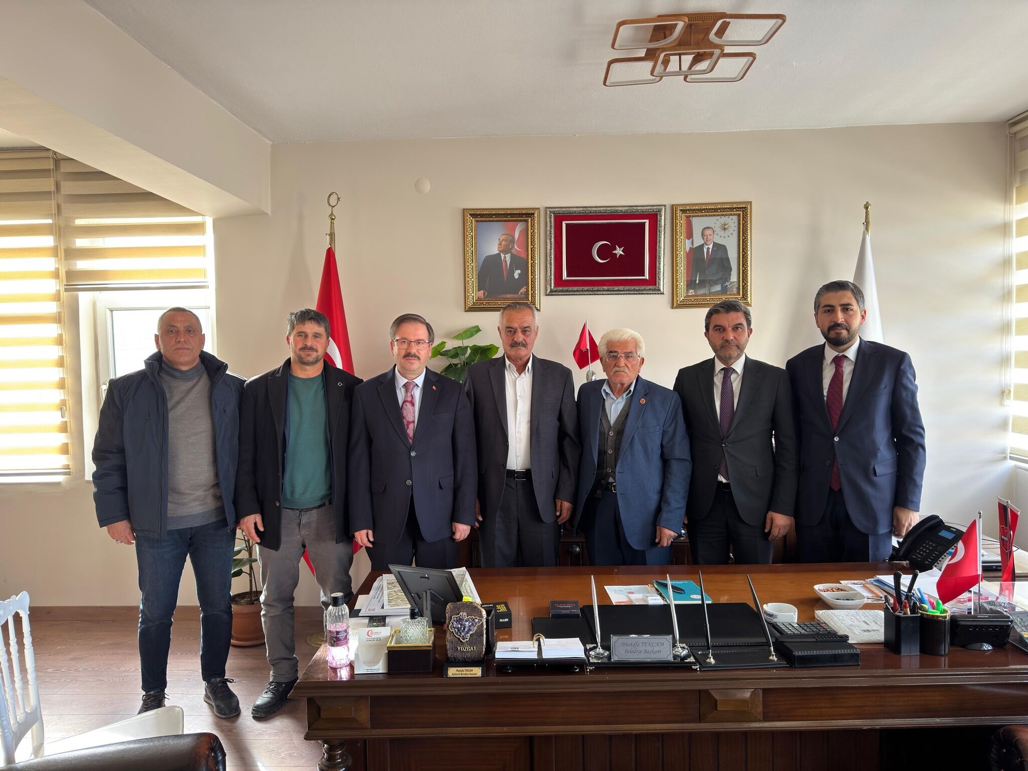 Ak Parti Aydıncık’ta Buluştu1