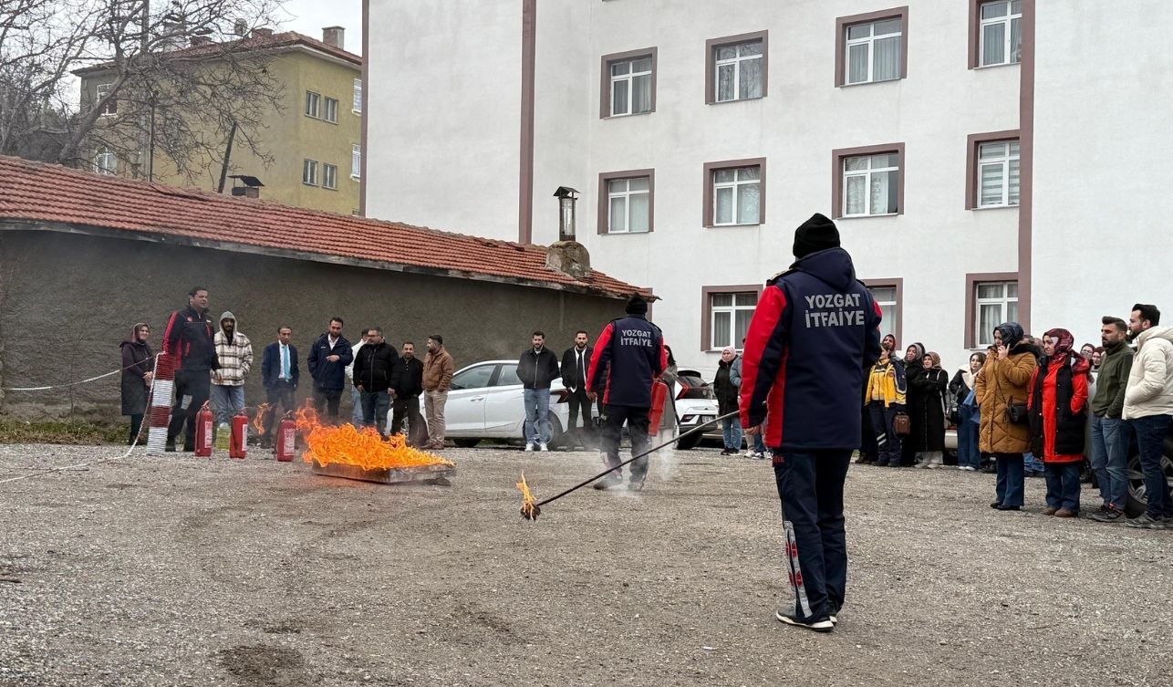 Yozgat’ta Yangın Söndürme Eğitimi (3)