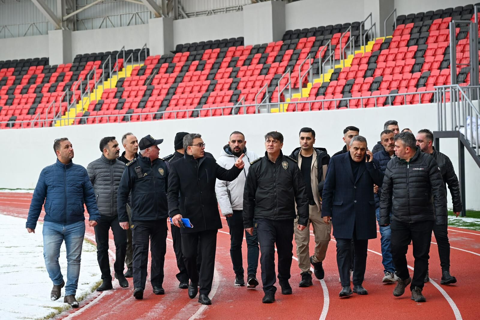 Büyük Maç Öncesi Yozgat Stadyumu’nda Güvenlik Tedbirleri Yapıldı-1