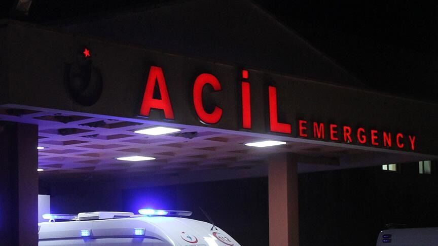 Korkunç Kaza Araç Devrildi 1 Ölü 2 Yaralı! (1)
