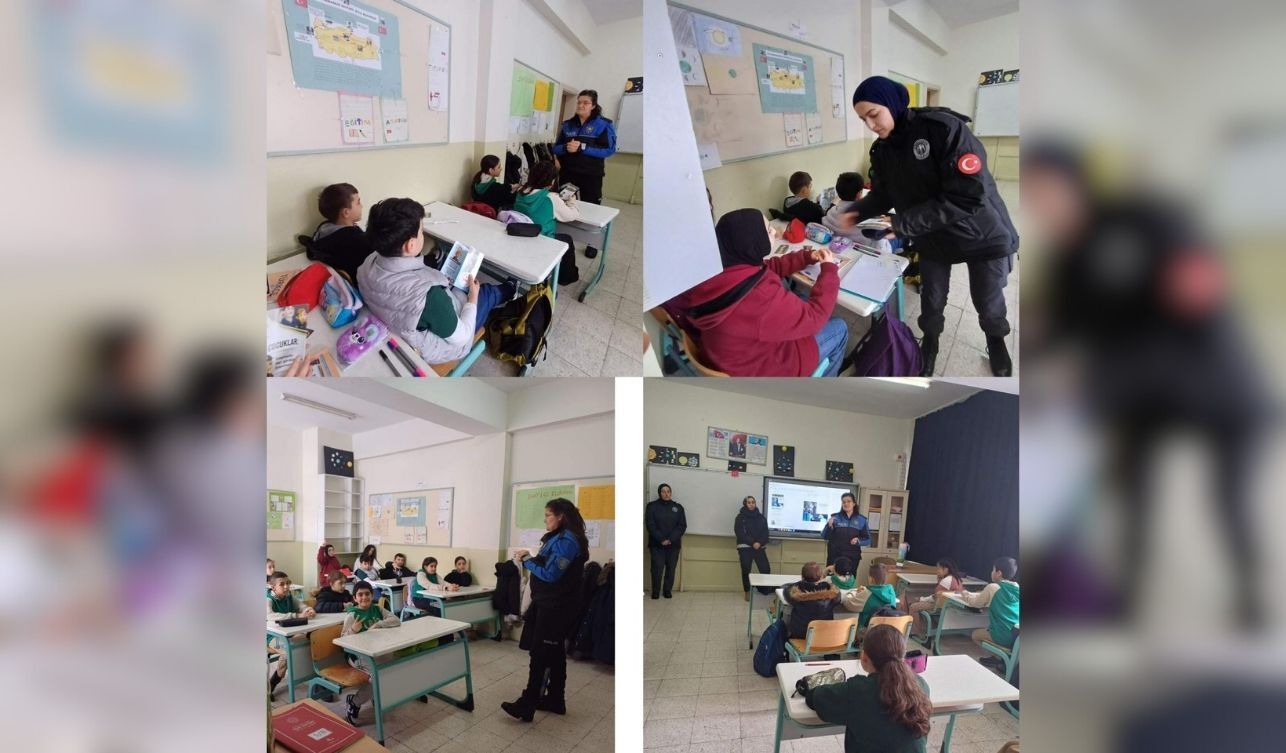 Yozgatta Öğrencilere Trafik Eğitimi
