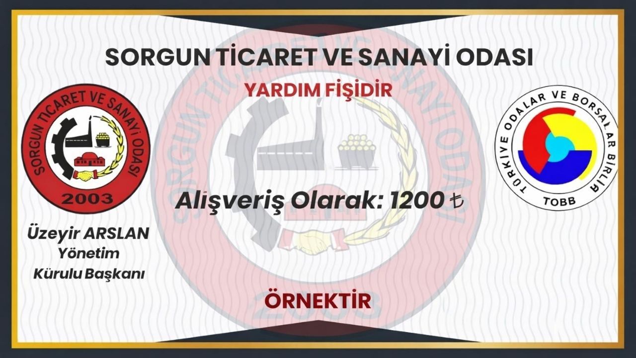 Sorgun'da Anlamlı Çalışma 250 Aileye Yardım Yapıldı (2)