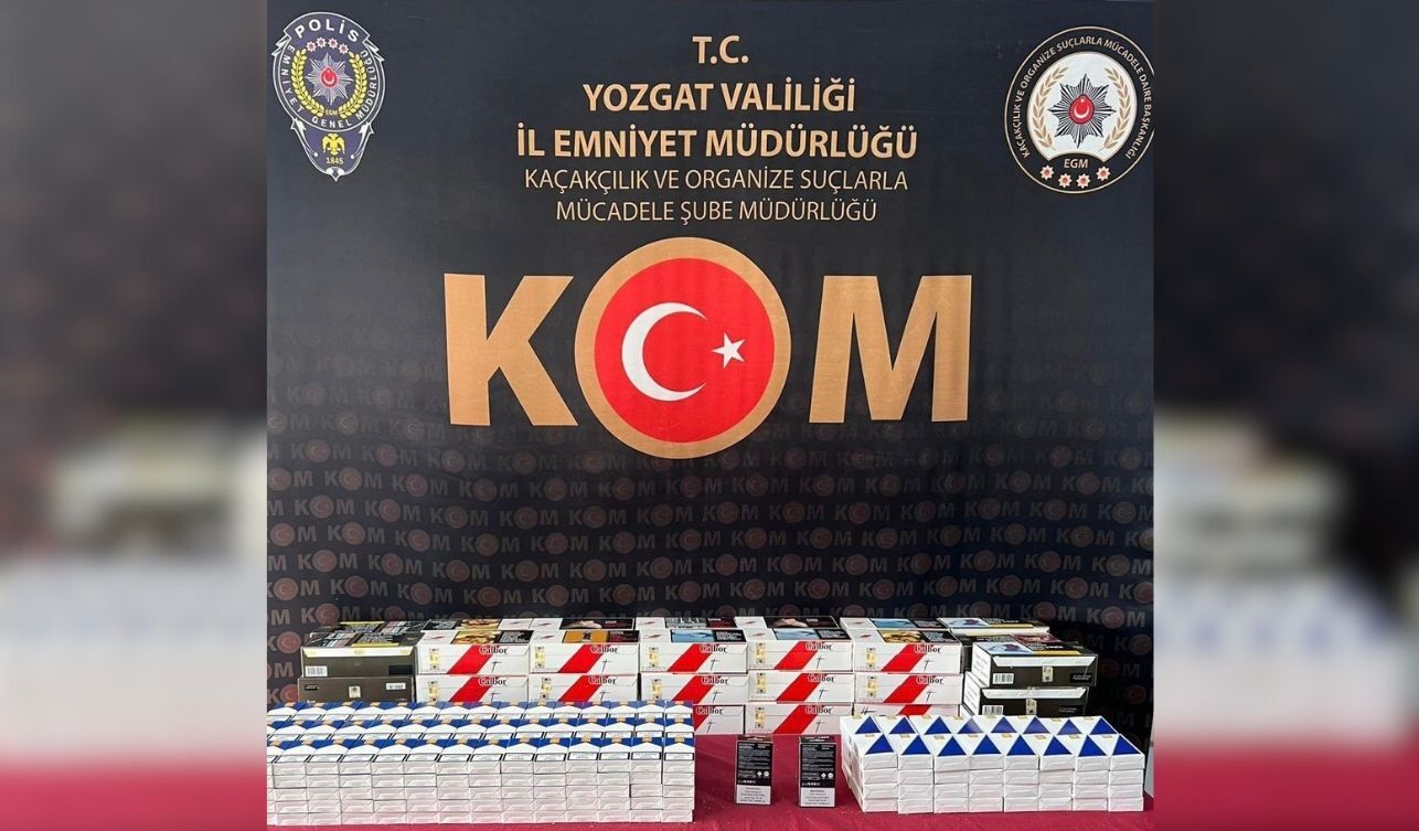 Yozgat’ta Kaçak Sigara Ve Tütün Operasyonu 2 Şüpheli Gözaltına Alındı (3)