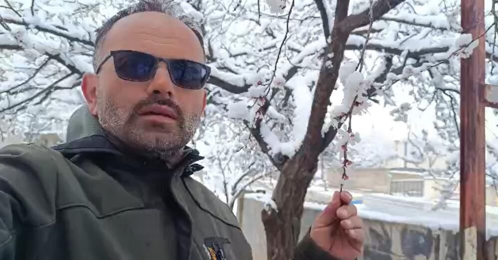 Ağaçlar Beyaza Büründü 3