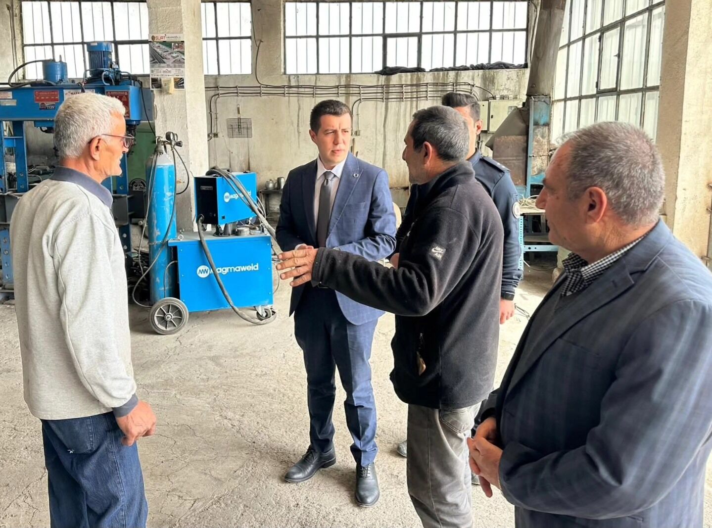 Hızlı Tren Çalışmalarını Inceledi