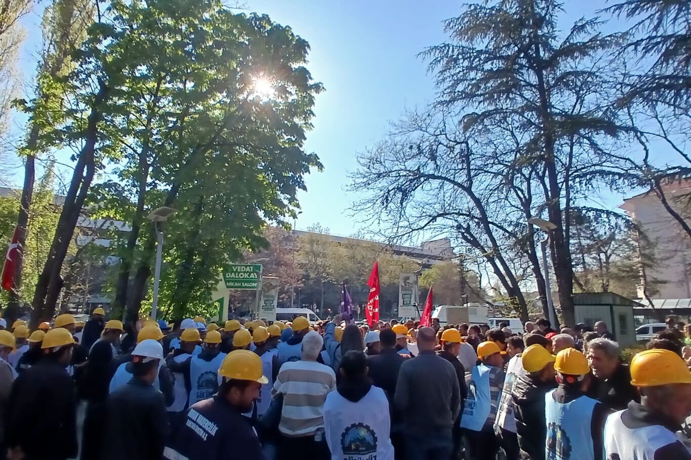 Madenci Yürüyüşüne Destek2