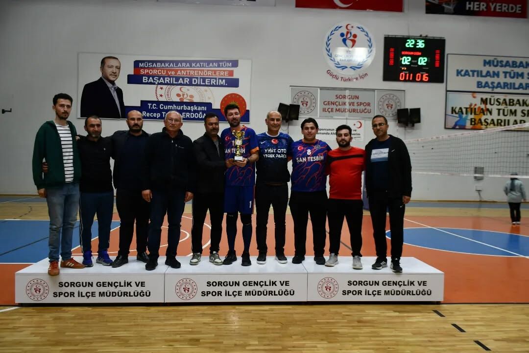Voleybol Turnuvası Tamamlandı1
