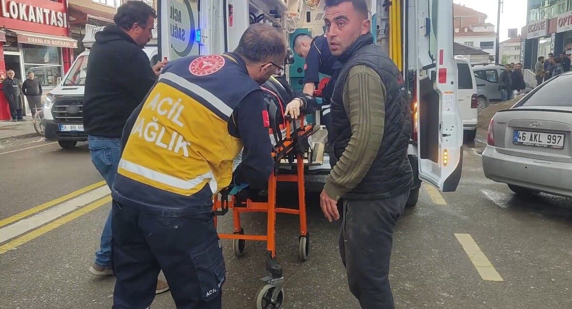 Asansör Boşluğuna Düşen Kadın Hastanelik Oldu (1)