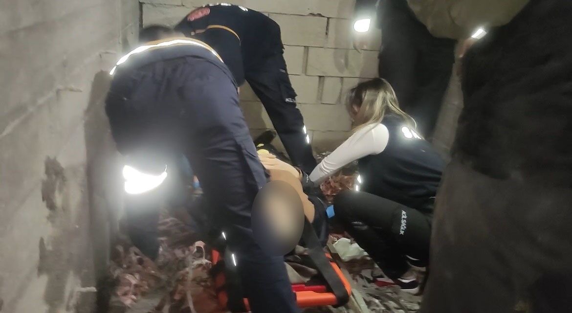 Asansör Boşluğuna Düşen Kadın Hastanelik Oldu (2)