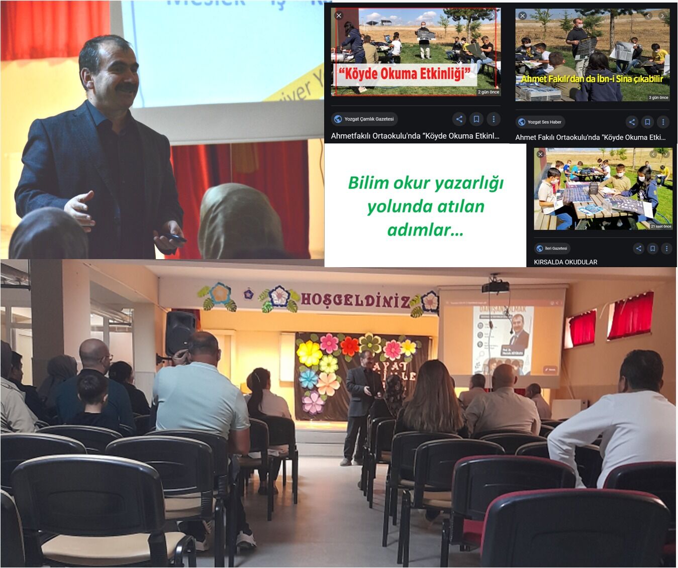 Öğretmen Ve Velilerle Buluştu