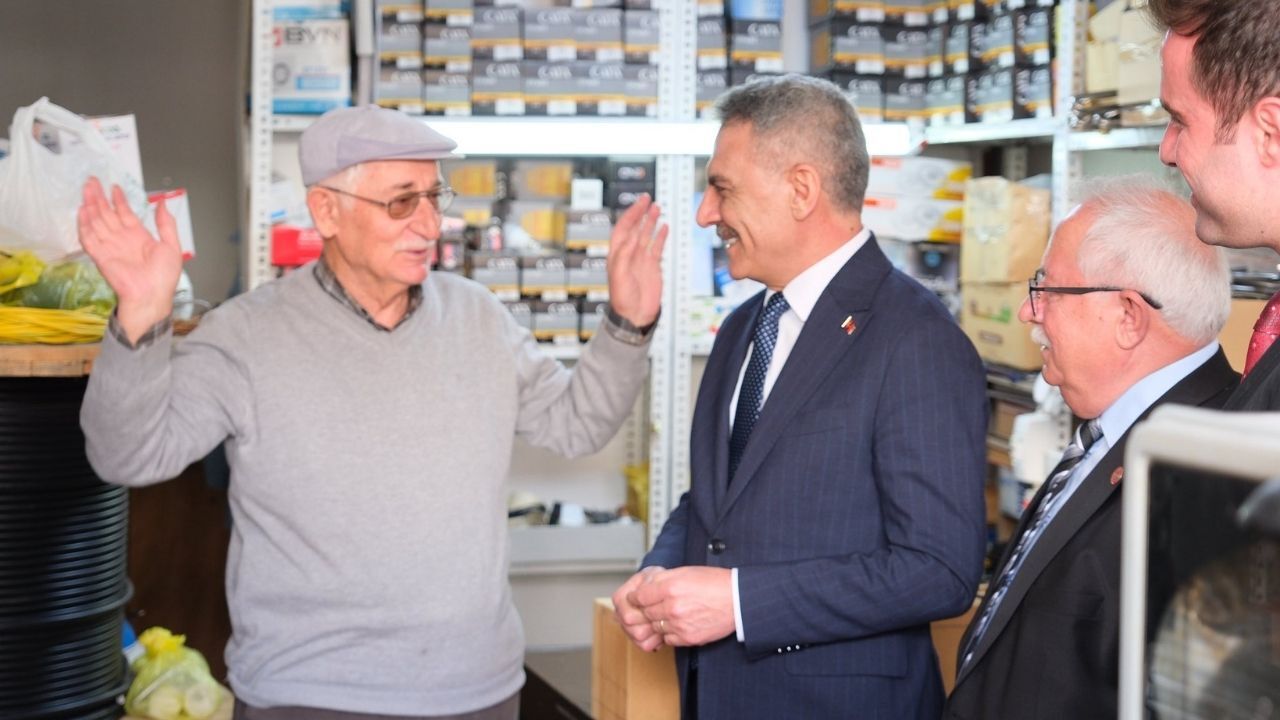 Yozgat Valisi Özkan Sarıkaya’da Esnaf Ve Vatandaşlarla Buluştu (1)