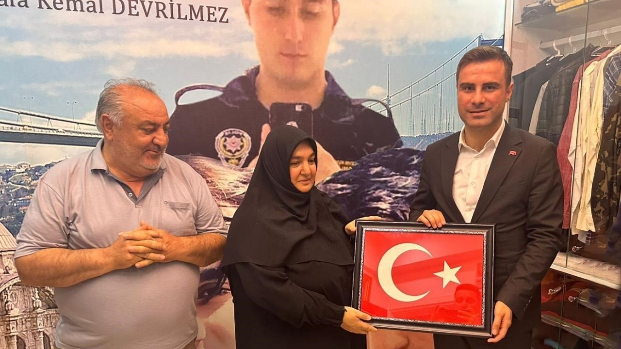 Sarıkaya’da Şehit Ailesine Bayram Ziyareti (2)