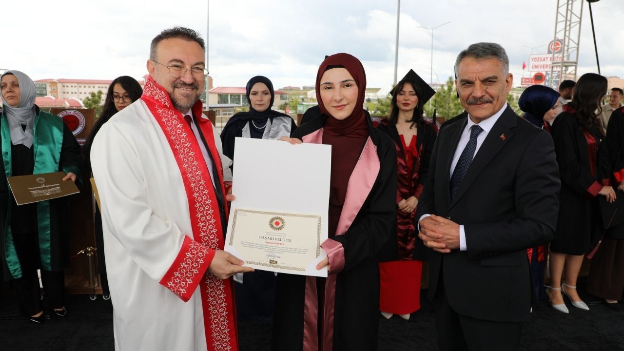Yozgat Bozok Üniversitesinde Mezuniyet Coşkusu (4)