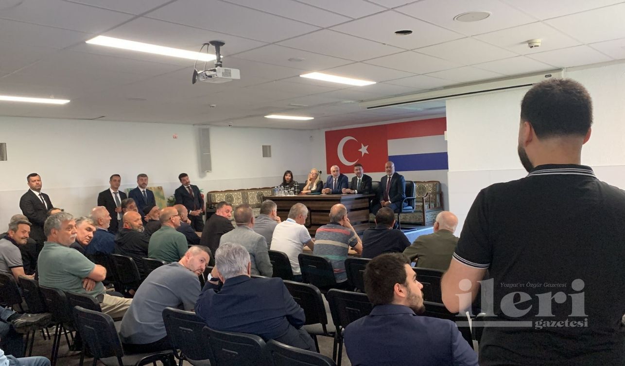Bakan Vedat Işıkhan Hollanda (2)