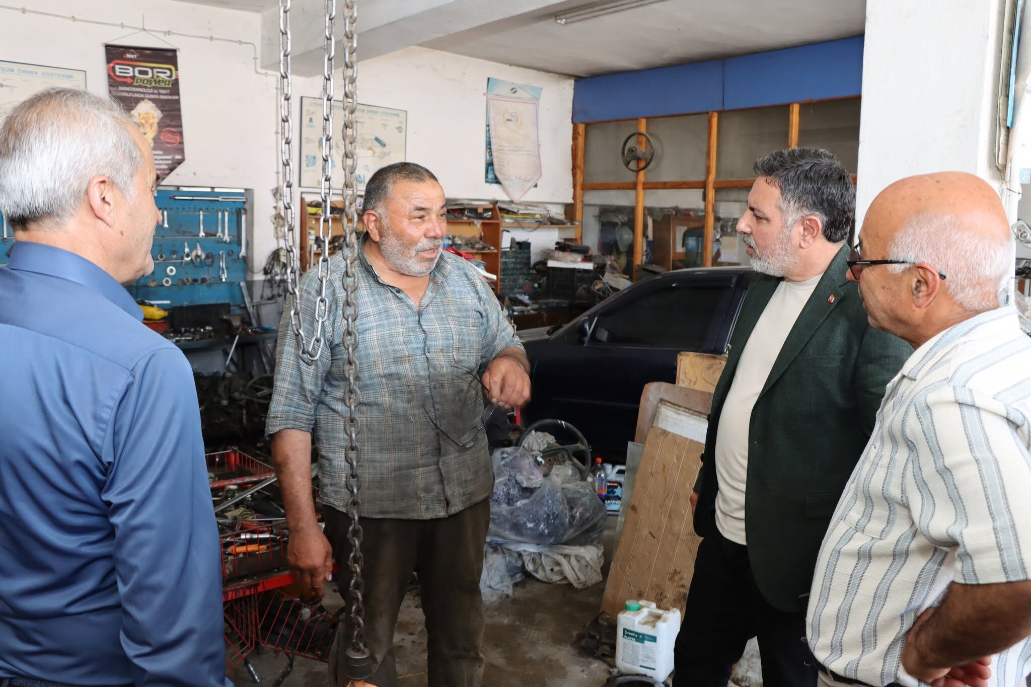 Başkan Arslan’dan Sanayi Esnafına Ziyaret (3)