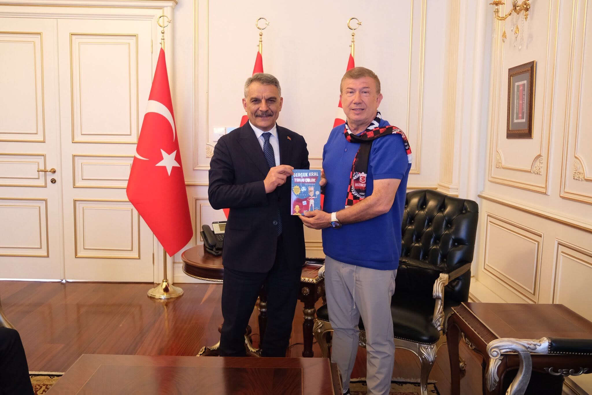 Tanju Çolak’tan Vali Özkan’a Ziyaret (1)
