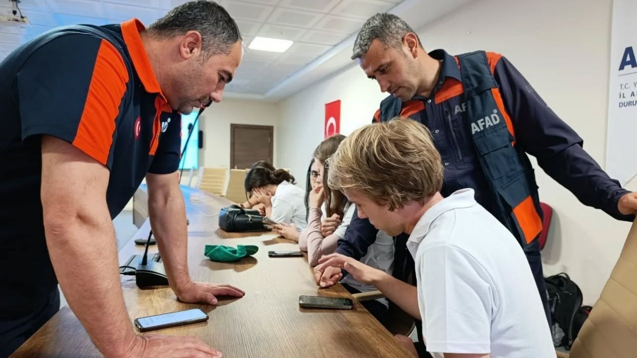 Uluslararası Gönüllülere Yozgat’ta Afet Eğitimi (2)